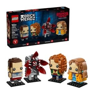 LEGO 40879 Stranger Things Eleven Max Demogorgon Holly Brickheadz NEW Ships Now